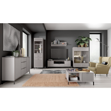 TV stolík, cashmere krémová, STYLE LS 4