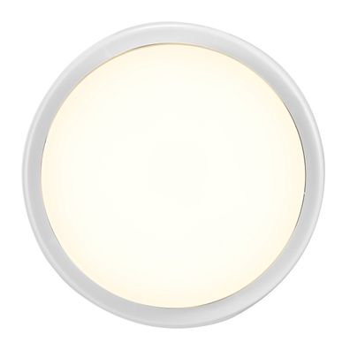 Nordlux -LED Vonkajšie nástenné svietidlo CUBA LED/6,5W/230V IP54 pr. 17,5 cm biela