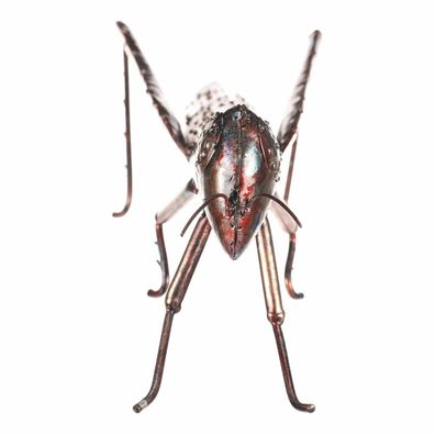Kovová záhradná dekorácia Kobylka, 37 x 12 x 14 cm