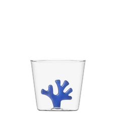 Pohár s modrým korálom 350 ml - 983055
