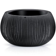 Kvetináč Beton Bowl čierný DKB290-B411