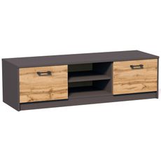 TV stolík PETER - K029 Grafit/dub wotan