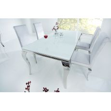 Estila Luxusný jedálenský stôl Modern Barock 180 cm biely