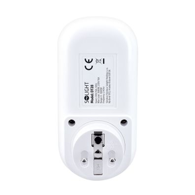 Solight DT28 - Inteligentná zásuvka s meračom spotreby el. energie 230V Wi-Fi Tuya