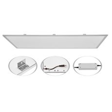 Sinclair PL 1206060NWC UGR 19 - LED Podhľadový panel PL LED/60W/230V UGR19