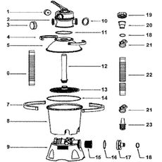 Marimex | O-krúžok ventil/nádoba pre filtráciu ProStar 2m3/h | 10624102