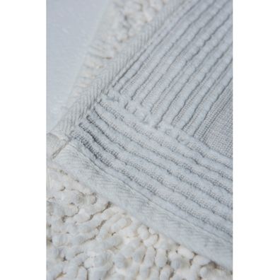 SADA 2x Kúpeľňová predložka STONE 60/100 cm biela
