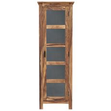 indickynabytok.sk - Vitrína Rami 60x180x45 indický masív palisander