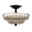 Quoizel QZ-WHITECAP-SF-S - Stropné svietidlo WHITECAP 3xE14/40W/230V pr. 29,7 cm