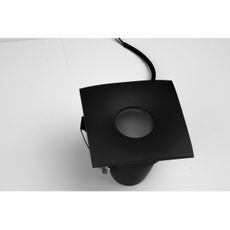 Azzardo AZ5392 -Kúpeľňové podhľadové svietidlo ROMOLO 1xGU10/50W/230V IP65 čierna