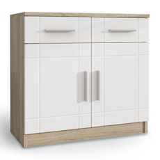 Komoda Aris 2F2S - biela
