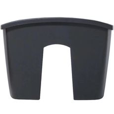 Kvetináč na zábradlie Crown  DCRO400 14022 S433 antracit