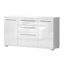 Komoda Piano K150-3K2F/PN-70/KA/70 lakované crystal white