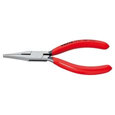 Ploché kliešte 140 mm s ostrím KNIPEX 23 01 140 - leštená hlava, plastové puzdrá