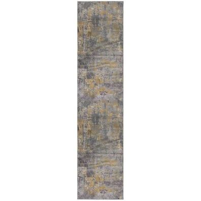 XXXL KOBEREC, 300/80 cm, žltá, sivá