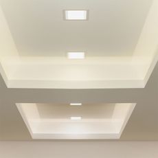LED Podhľadové svietidlo LED/3W/230V 9x9 cm 3000K biela