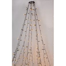 Eglo 410816 - LED Vonkajšia vianočná reťaz GOLDEN 360xLED 2m IP44 teplá biela