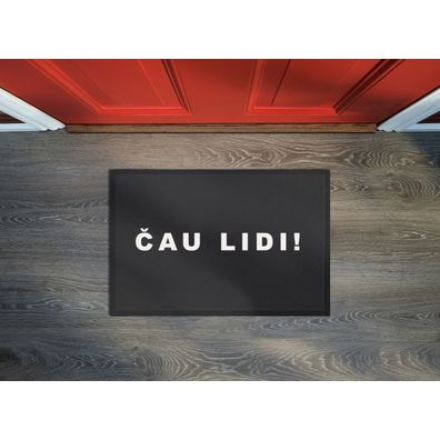 GDmats , Rohožka Čau lidi 40x60 cm – na von aj na doma, 40x60, šedá
