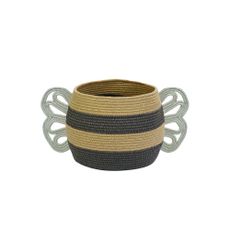 Látkový detský kôš na hračky ø 30x32 cm Mama Bee – Lorena Canals