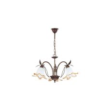 Luster na reťazi BRAGA 3xE27/15W/230 bronzový