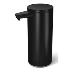Simplehuman Bezdotykový dávkovač mydla 266 ml, dobíjací, matná čierna oceľ