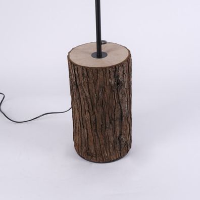 Leuchten Direkt 11234-79 - Stojacia lampa BARK 1xE27/40W/230V
