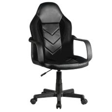 Ak furniture Detská herná stolička GAME čierna