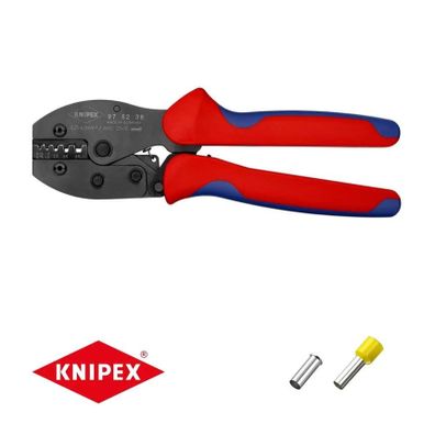 Krimpovacie kliešte PreciForce 220 mm KNIPEX 97 52 38