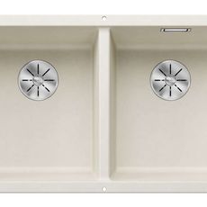 Blanco Subline 350/350 - Silgranitový drez, 76x46 cm, InFino, jemná biela 527164