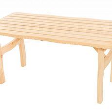 Deokork Masívny záhradný stôl z borovice VIKING (40 mm) - rôzne dĺžky 200 cm