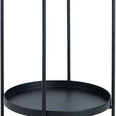 Ambia Home PRÍRUČNÝ STOLÍK, čierna
