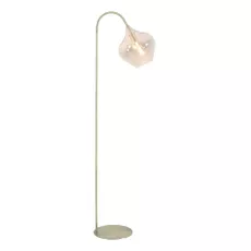 Stojacia lampa v zlatej farbe (výška 160 cm) Rakel - Light & Living