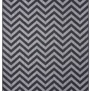 NORTHRUGS - Hanse Home koberce Kusový koberec Twin Supreme 105472 Palma Night Silver – na von aj na doma - 160x230 cm