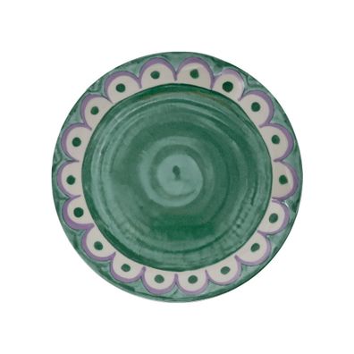 Zelené porcelánové taniere v súprave 6 ks ø 27 cm Tangeri green – Villa Altachiara