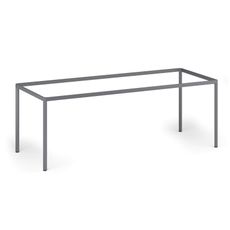 Stolová podnož, 2000 x 800 x 717 mm, tmavo sivá