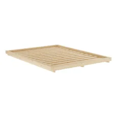 Dvojlôžková posteľ z borovicového dreva s roštom 160x200 cm Dock – Karup Design