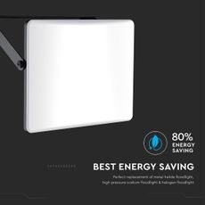 LED reflektor 50W 230V 3000/4000/6500K IP65 čierny