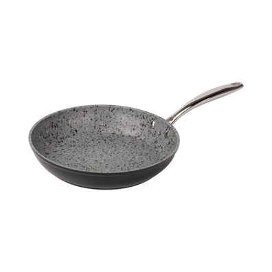 Lamart - Granitová panvica 26 cm čierna/šedá/nerez