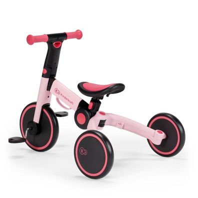 KINDERKRAFT - Detská odrážadlo 3v1 4TRIKE ružová