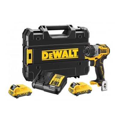 DCF601D2 DEWALT AKU SKRUTKOVAČ 12V 2,0Ah LI-ION