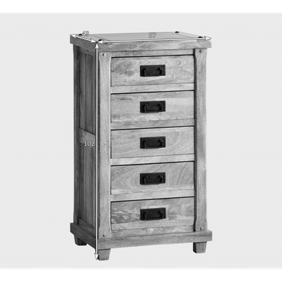 indickynabytok.sk - Komoda Devi 60x120x45 indický masív mango