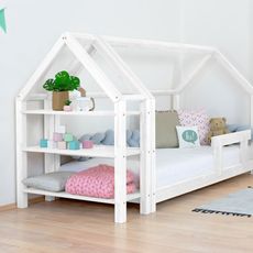 Benlemi Domčeková skrinka KTERY pre posteľ Tery Zvoľte farbu: Biela, Zvoľte rozmer: 80 cm (pre postel o šírke 80 cm)