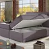 Posteľ Boxspring Divalia 200 x 180, fialová (látka - bd 08)