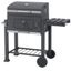 Gril na drevené uhlie BBQ 117x66x108cm