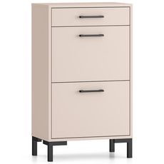 Skrinka na topánky OIVEN 02 Cashmere