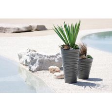 NABBI DBSA350 plastový kvetináč 34,5 cm mocca