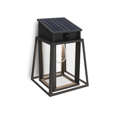 Philips-LED Solárne nástenné svietidlo so senzorom LYSIN LED/3,2W/3,7V 4000K IP44