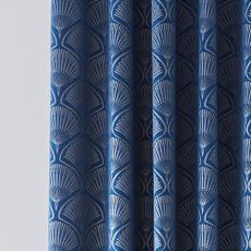 Modré závesy v súprave 2 ks 229x168 cm Art Deco Pearl - Catherine Lansfield