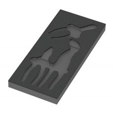 Wera 137380 Modul náradia - penová vložka 9880 pre kliešte Knipex Set 1 typ 9780. Bez náradia