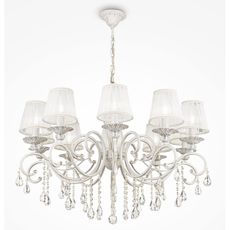 Maytoni ARM247-10-G - Luster na reťazi GRACE 10xE14/40W/230V